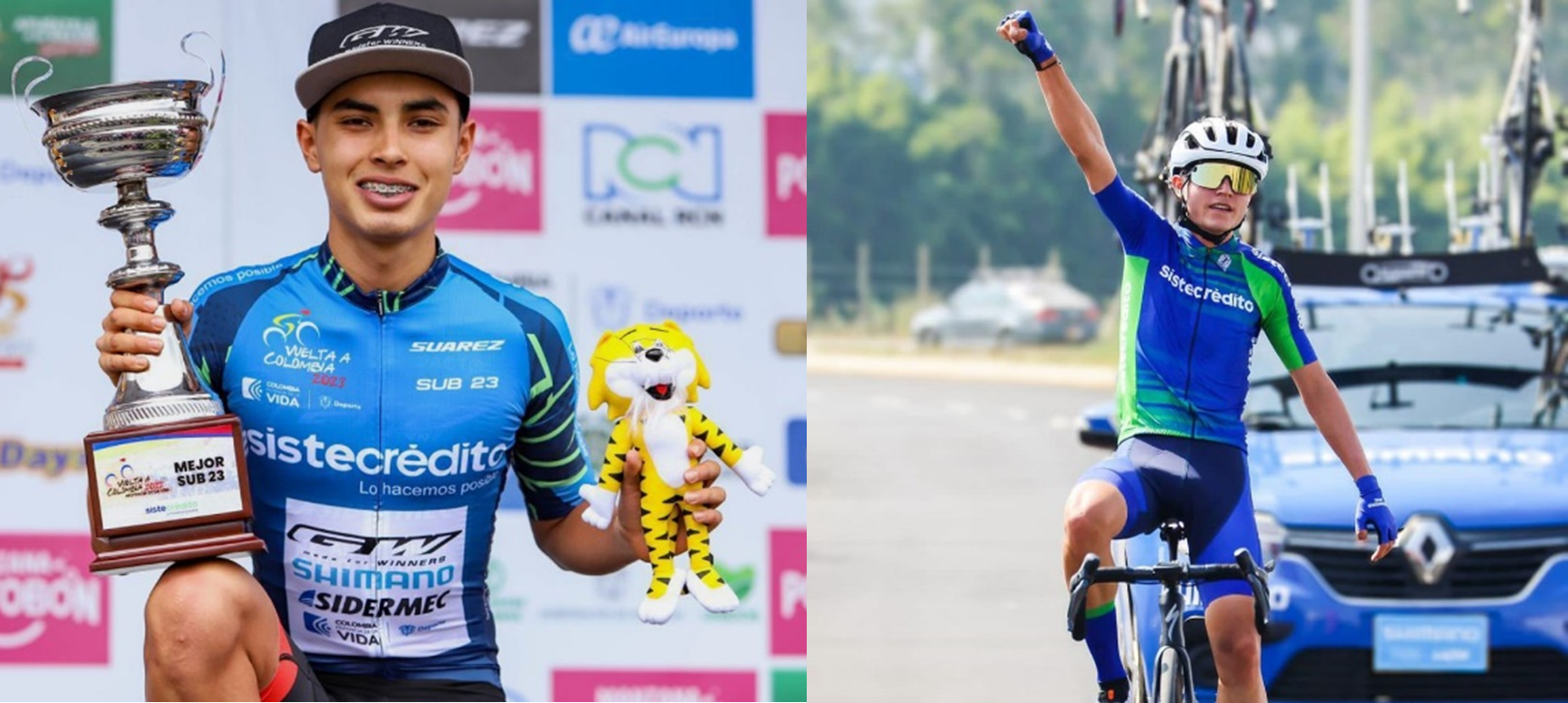ORGULLOS DE LA CALIDAD Y TRIUNFOS DE NUESTROS CICLISTAS